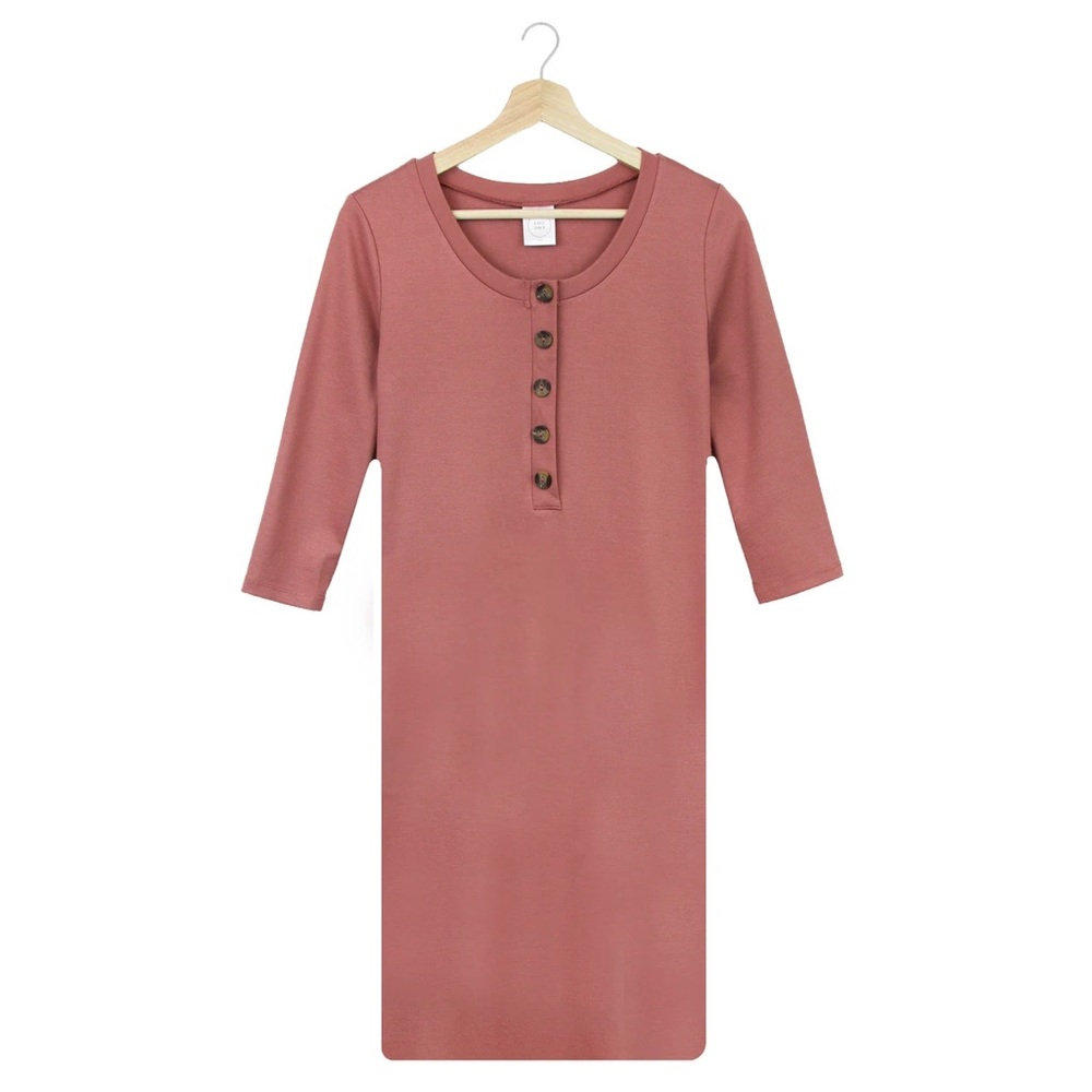 LouLou and Company “The Everyday Dress.” Rose. M